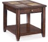 Clearance Antique Brown End Table - Allister