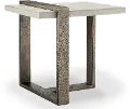 Wiltshire Marble Ultra Modern End Table