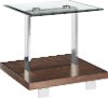 Clearance Minimalistic Modern Glass End Table - Modern Loft