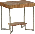 Natural Wood Grain Small End Table - Dawson