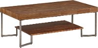 Natural Wood Grain Rectangle Coffee Table - Dawson