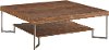Natural Wood Grain Square Coffee Table - Dawson
