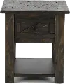 Garrett Black End Table