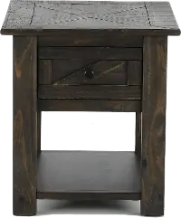 Garrett Black End Table