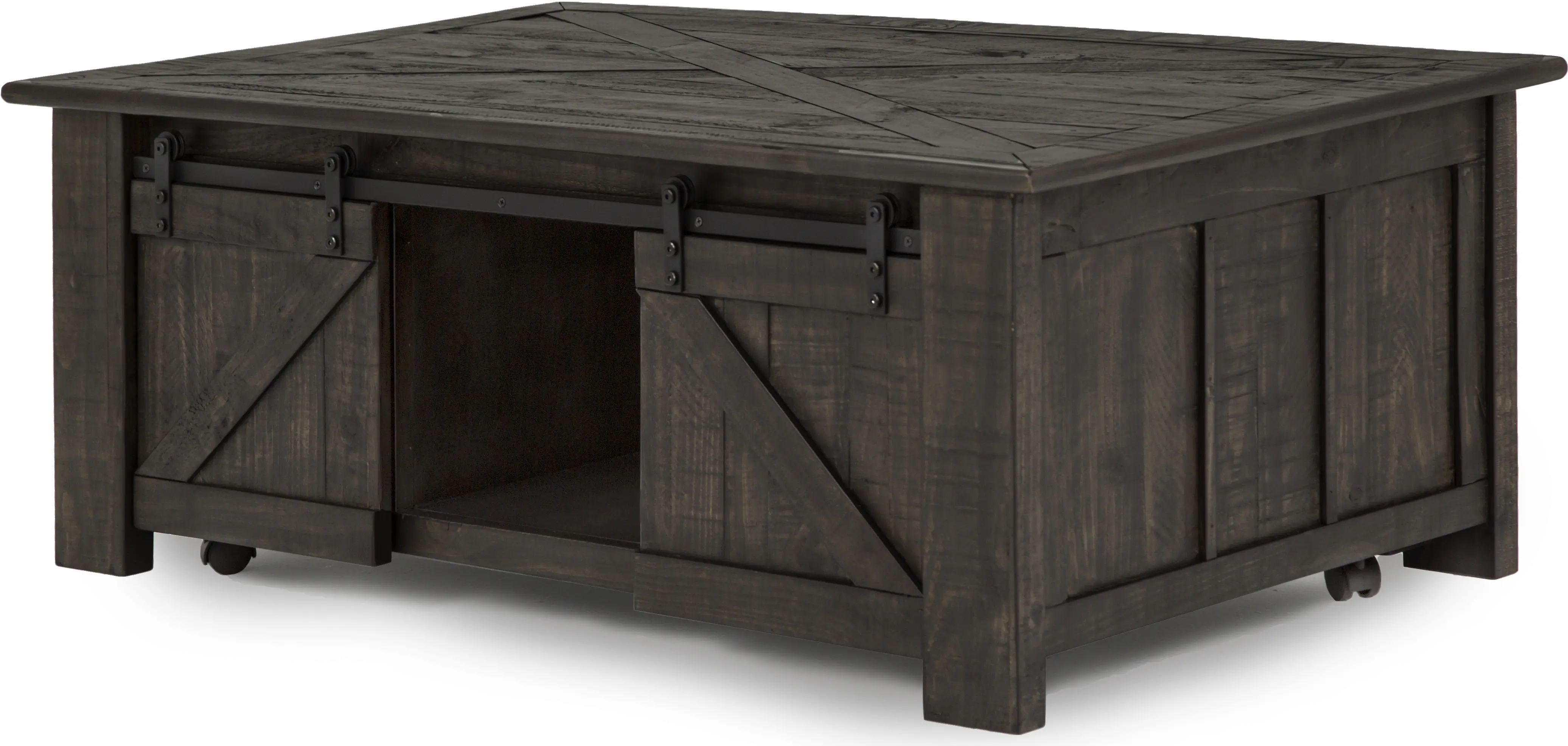 Garrett Black Lift Top Coffee Table with Storage-1