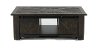Transitional Black Lift Top Coffee Table with Storage - Garrett-2