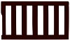 Dark Brown Toddler Guardrail - Dream On Me