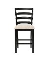 Black Bar Stool - Chandler -1