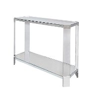 Glass Sofa Table (48 Inch) - Brahm-2