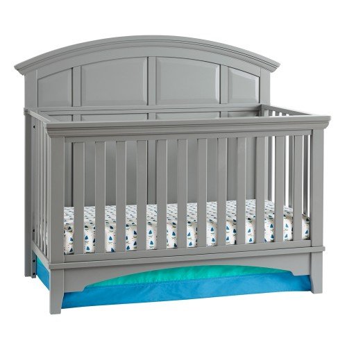 Classic Gray 4-in-1 Convertible Crib - Brooklyn-3
