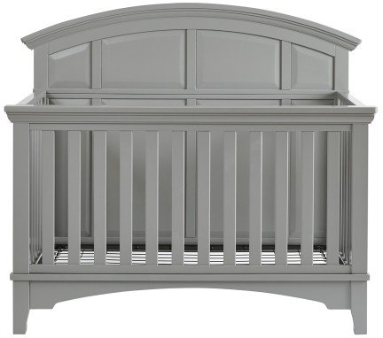 Classic Gray 4-in-1 Convertible Crib - Brooklyn-5
