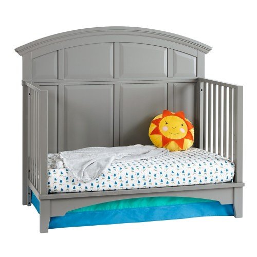 Classic Gray 4-in-1 Convertible Crib - Brooklyn-6