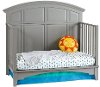 Classic Gray 4-in-1 Convertible Crib - Brooklyn-6