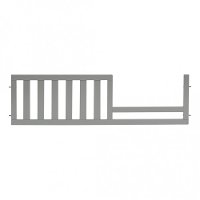 Classic Gray 4-in-1 Toddler Rail Conversion Kit - Brooklyn