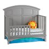 Classic Gray 4-in-1 Toddler Rail Conversion Kit - Brooklyn-2