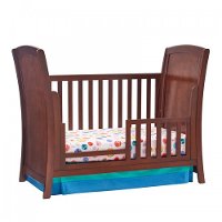 Contemporary Brown 3-in-1 Convertible Crib - Elise-3