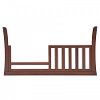 Contemporary Brown Toddler Bed and Day Bed Conversion Kit - Elsie