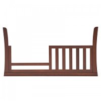 Contemporary Brown Toddler Bed and Day Bed Conversion Kit - Elsie