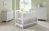EF004-WHT1 Classic White 3-in-1 Standard Crib - Batavia