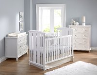 EQ008-WHT1/DRESSER Classic White 4-Drawer Dresser - Batavia-4