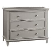 Classic Gray 3-Drawer Dresser - Brooklyn