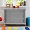 Classic Gray 3-Drawer Dresser - Brooklyn-5