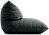 Clearance Casual Dark Gray Bean Bag Lounge Chair - Noush