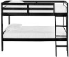 Black Twin-over-Twin Bunk Bed - Taylor-2