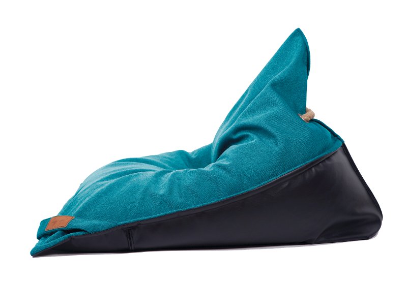 Contemporary Blue And Black Bean Bag Chair Nota Rc Willey Contemporary Blue And Black Bean Bag Chair Nota Rc Willey Furniture