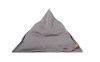 Contemporary Gray and Black Bean Bag Chair - Nota-2