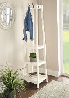 White Coat Rack - Helena
