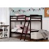 Espresso Mini Twin-Over-Twin Bunk Bed - Logan