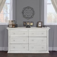 816-AM Mist Gray Dresser - Napoli