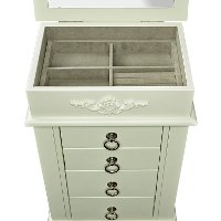 Vanilla Jewelry Armoire - Torri-5