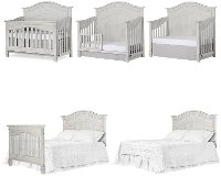 88261-AM Antique Gray 5-in-1 Convertible Crib - Cheyenne-4