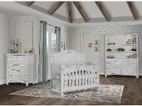 88261-AM Antique Gray 5-in-1 Convertible Crib - Cheyenne-5