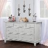 827-AM Antique Gray Double Dresser - Cheyenne-4