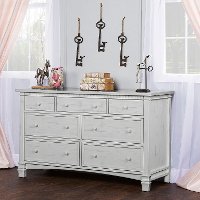 827-AM Antique Gray Double Dresser - Cheyenne-4