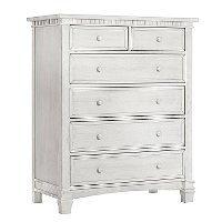 828-AM Antique Gray 6-Drawer Chest - Cheyenne-2
