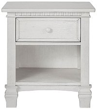 830-AM Antique Gray 1-Drawer Nightstand - Cheyenne-2