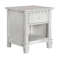 830-AM Antique Gray 1-Drawer Nightstand - Cheyenne-3