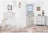 860-AM Antique Gray 5-in-1 Curved Top Convertible Crib - Madison-4