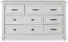 862-AM Antique Gray 6-Drawer Dresser - Madison-1