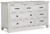 862-AM Antique Gray 6-Drawer Dresser - Madison-2
