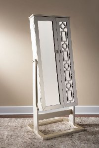 Shimmer Cheval Mirror - Jennifer