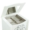 Warm Vanilla Jewelry Armoire - Clara-2