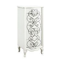Warm Vanilla Jewelry Armoire - Clara-6