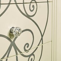 Warm Vanilla Jewelry Armoire - Clara-8