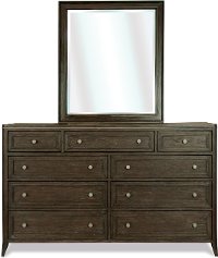 Modern Carbon Gray Dresser - Joelle
