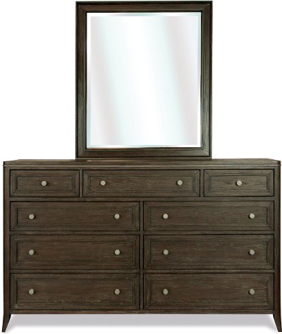 Modern Carbon Gray Dresser - Joelle